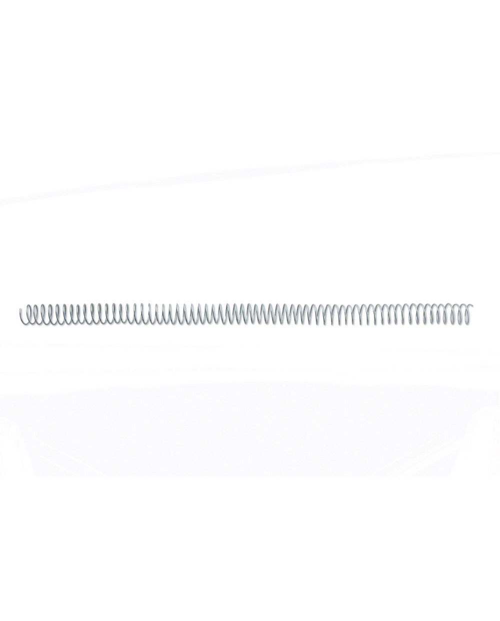 Espiral metalica gbc 26 mm color blanco caja de 50 unidades