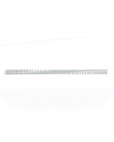 Espiral metalica gbc 22 mm color blanco caja de 100 unidades