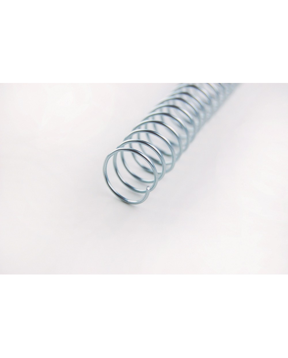 Espiral metalica gbc 28 mm color negro caja de 50 unidades