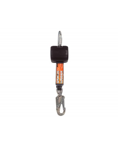 Anticaidas safetop roller retractil cinta 2 m 100 kg absorbedor mosquetones
