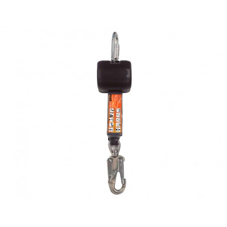 Anticaidas safetop roller retractil cinta 2 m 100 kg absorbedor mosquetones