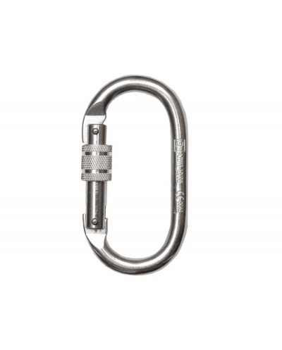 Mosqueton safetop de rosca acero con apertura 19 mm