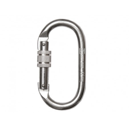 Mosqueton safetop de rosca acero con apertura 19 mm