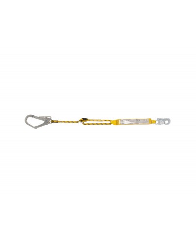 Cuerda safetop regulable con absorbedor y mosquetones 198 m
