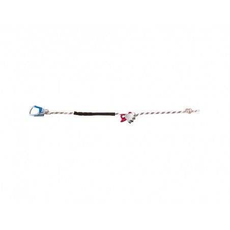 Grillon trepadero safetop con altochut de aluminio y mosqueton 2 m