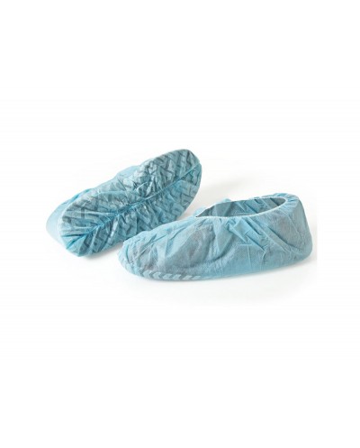 Cubre zapatos safetop antideslizante con elastico pack de 100 unidades