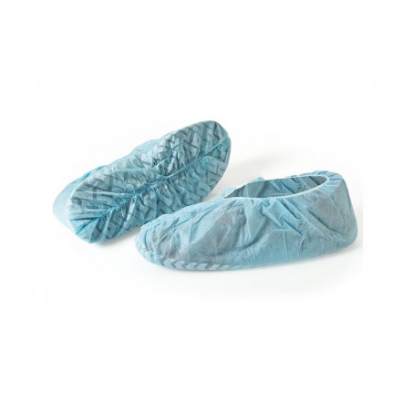Cubre zapatos safetop antideslizante con elastico pack de 100 unidades