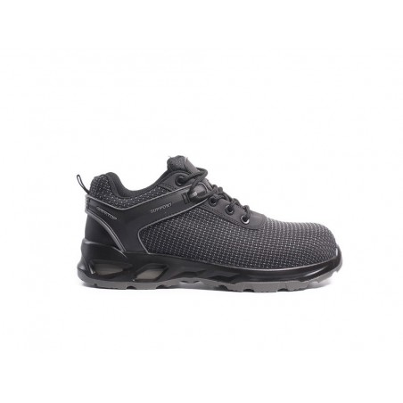 Zapatos de seguridad safetop amantio tejido putek suela pu bidensidad s3 talla 39 color gris