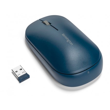 Raton inalambrico kensington suretrack dual color azul