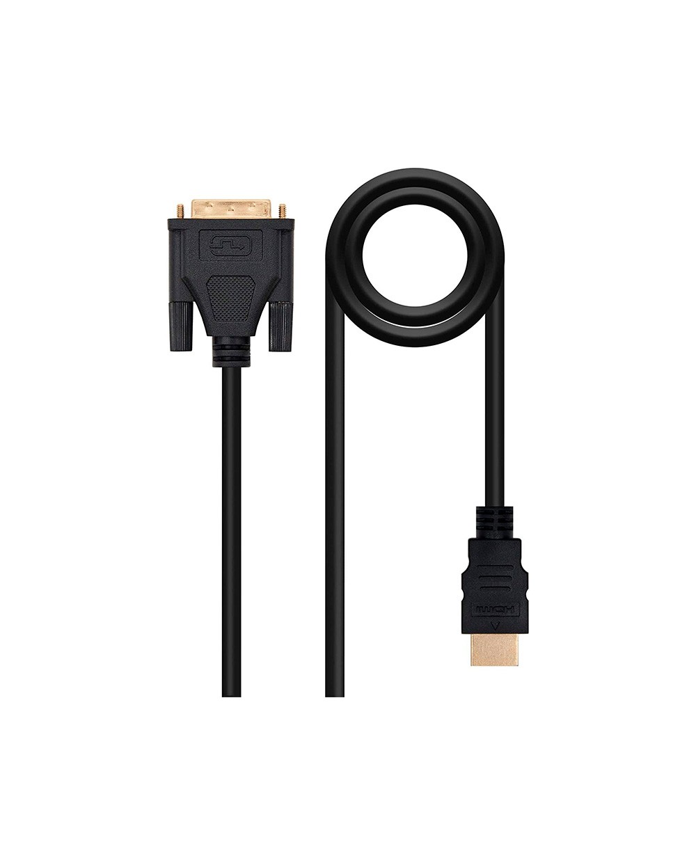Cable dvi nanocable a hdmi dvi181 m hdmi a m color negro longitud 18 m
