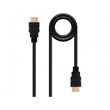 Cable hdmi nanocable v13 a m a m color negro longitud 18 m