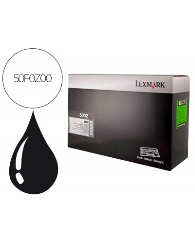 Tambor lexmark 50f0z00 negro 60000 paginas