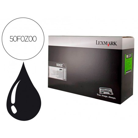 Tambor lexmark 50f0z00 negro 60000 paginas