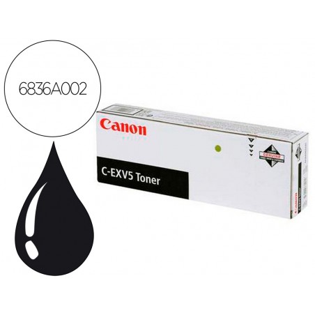 Toner canon exv5 ir1600 ir1610 ir1670 ir2000 negro