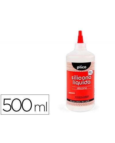 Silicona liquida plico bote de 500 ml