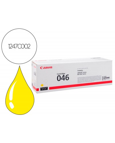 Toner canon 046y lbp650 mfc730 amarillo