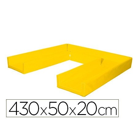 Circuito modular de gateo sumo didactic 430x50x20 cm amarillo