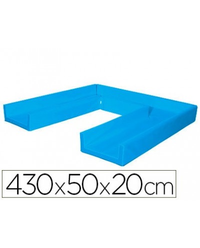 Circuito modular de gateo sumo didactic 430x50x20 cm azul