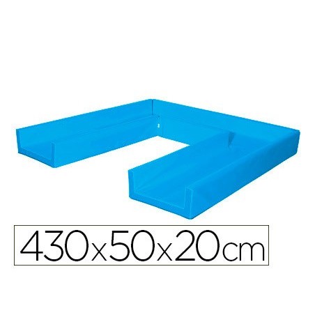 Circuito modular de gateo sumo didactic 430x50x20 cm azul