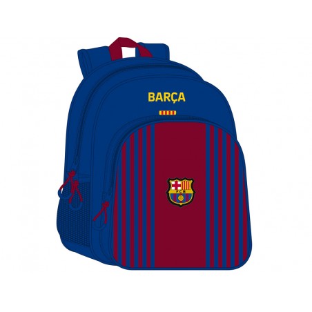 Cartera escolar safta fc barcelona 1 equipacion 21 22 mochila junior adaptable a carro 320x120x380 mm