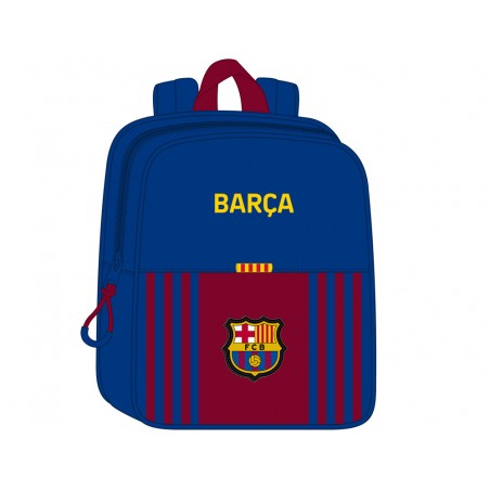 Cartera escolar safta fc barcelona 1 equipacion 21 22 mochila guarderia adaptable a carro 220x100x270 mm