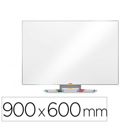 Pizarra blanca nobo nano clean ip pro lacada magnetica 900x600 mm
