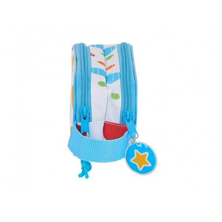 Bolso escolar safta portatodo cleo cuquin doble 210x60x80 mm