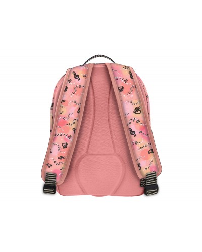 Cartera escolar safta gorjuss salmon mochila acolchada 320x450x135 mm