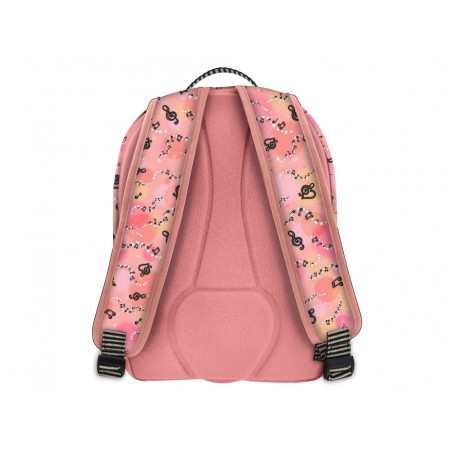 Cartera escolar safta gorjuss salmon mochila acolchada 320x450x135 mm