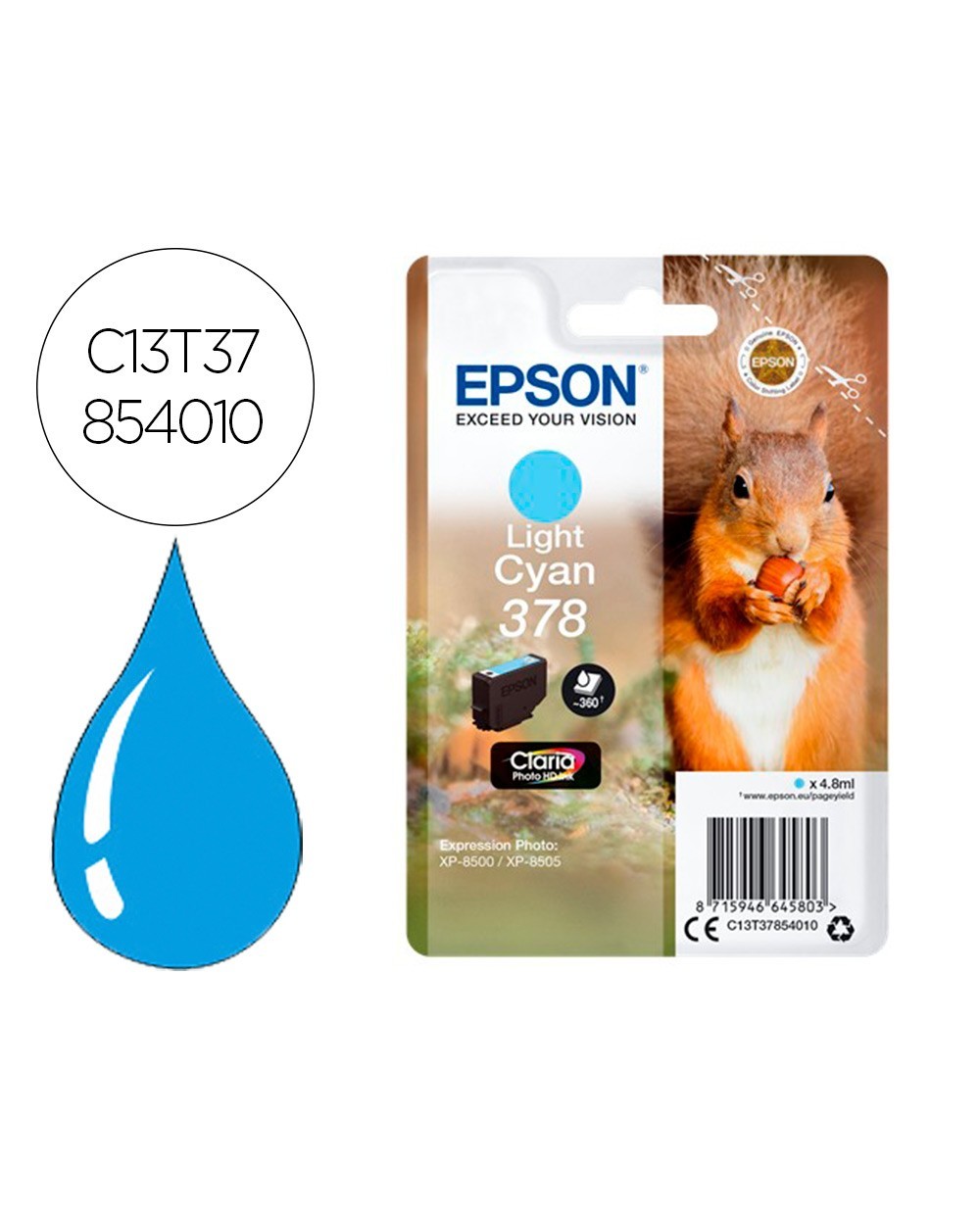 Ink jet epson 378 expression home xp 8605 8606 xp 15000 xp 8500 8505 cian 360 pag