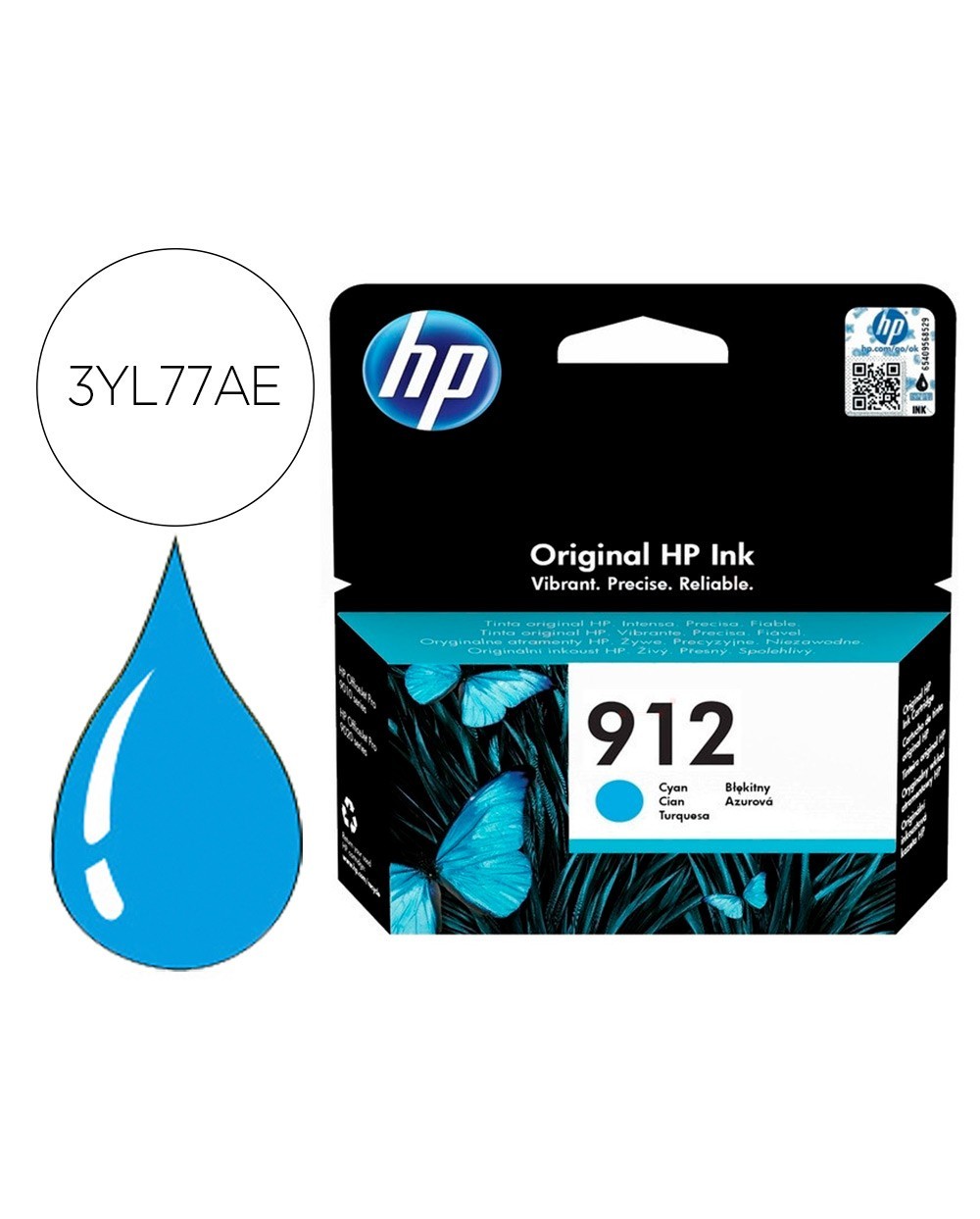 Ink jet hp 912 officejet 8010 8020 8035 cian 315 pag