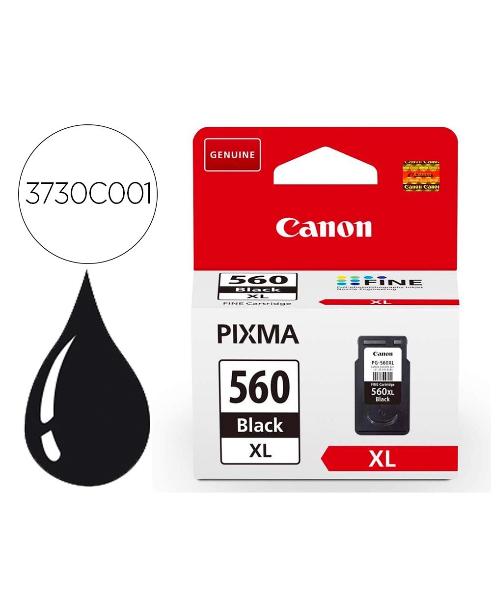 Ink jet canon cl561xl ts5350 ts5351 ts5352 ts5353 color alta capacidad