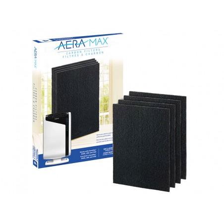 Filtro de carbono fellowes para purificador dx95 pack de 4 unidades