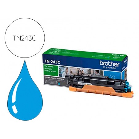 Toner brother tn243c dcp l3510cdw hl l3270cdw mfc l3710cw cian 1000 paginas