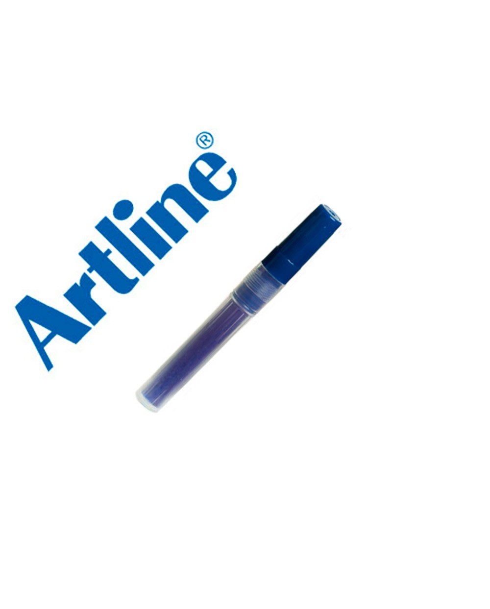 Recambio rotulador artline ek 63r clix fluorescente azul