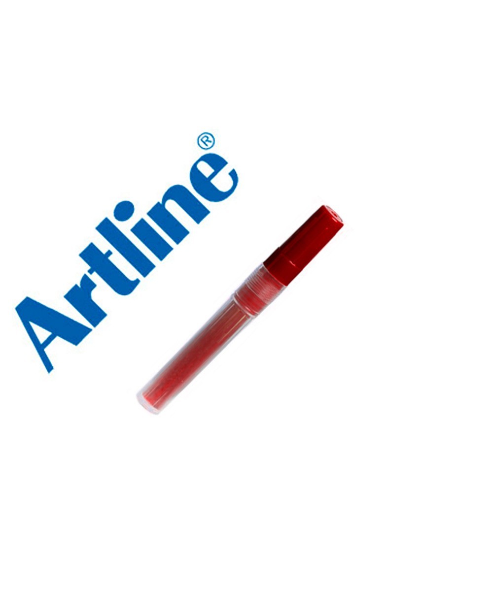 Recambio rotulador artline clix permanente ek 73 rojo