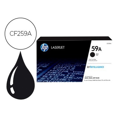 Toner hp 59a laserjet pro m404 mfp m428 negro 3000 paginas