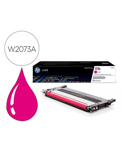 Toner hp 117a laser color 150a 150nw 178nw 178nwg 179fnw magenta 700 paginas