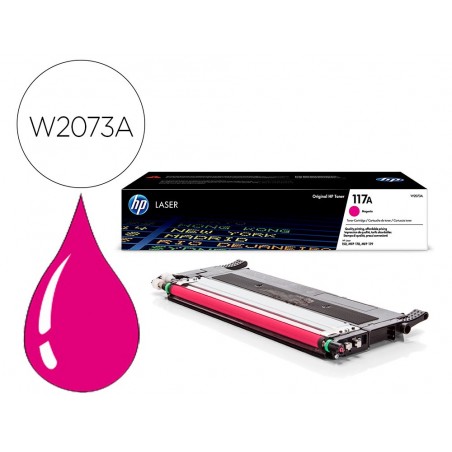 Toner hp 117a laser color 150a 150nw 178nw 178nwg 179fnw magenta 700 paginas