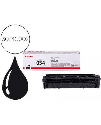 Toner canon 054 lbp622 mf641 i sensys lbp621 623 641 643 645 622 negro 1500 paginas