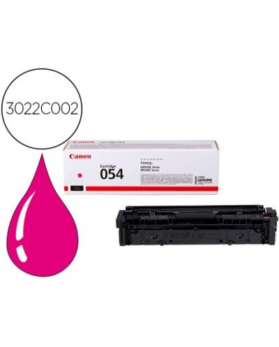 Toner canon 054 lbp622 mf641 i sensys lbp621 623 641 643 645 622 magenta 1200 paginas