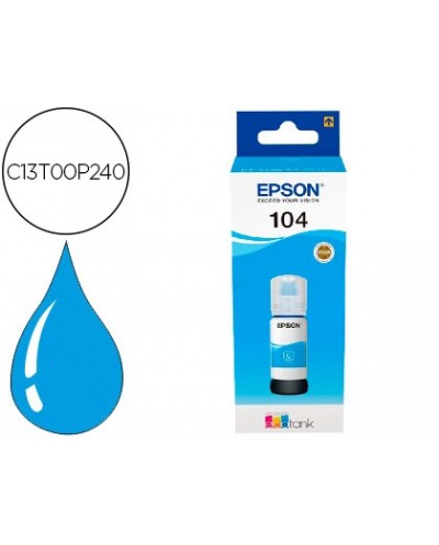 Ink jet epson ecotank 104 et 2710 2711 2712 2720 2726 4700 cian 7500 paginas