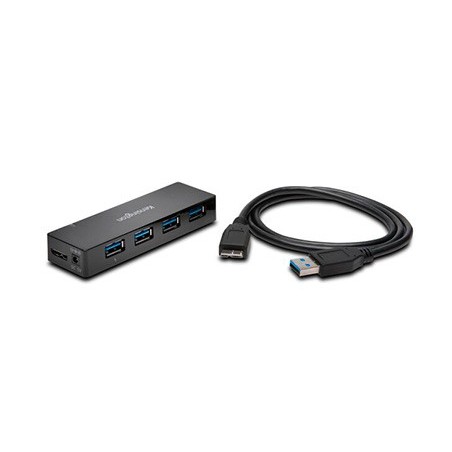 Hub kensington usb 30 cargador y 4 puertos