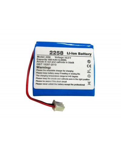 Bateria de litio q connect recargable kf17282 para detector de billetes falsos kf14930