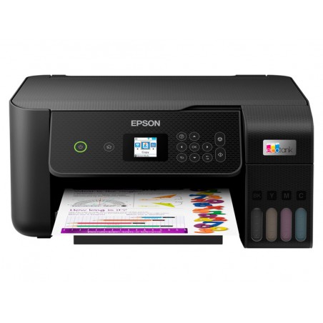 Equipo multifuncion epson ecotank et 2820 tinta 10 ppm lcd 37 cm escaner copiadora impresora