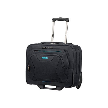 Maletin samsonite american tourister work para portatil de 156 con ruedas y compartimento para ropa color