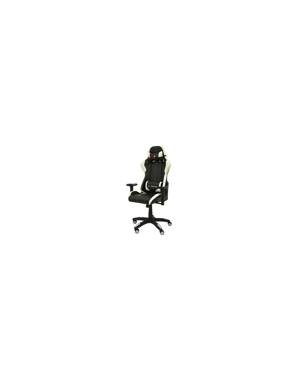 Silla pyc gaming chair giratoria similpiel regulable en altura negra 120080x670x670 mm