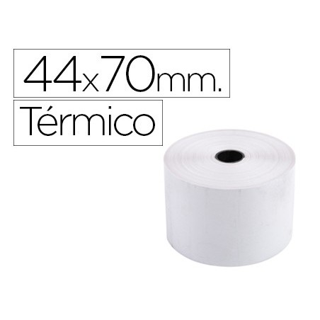 Rollo sumadora exacompta termico 44 mm x 70 mm 55 g m2 sin bisfenol a