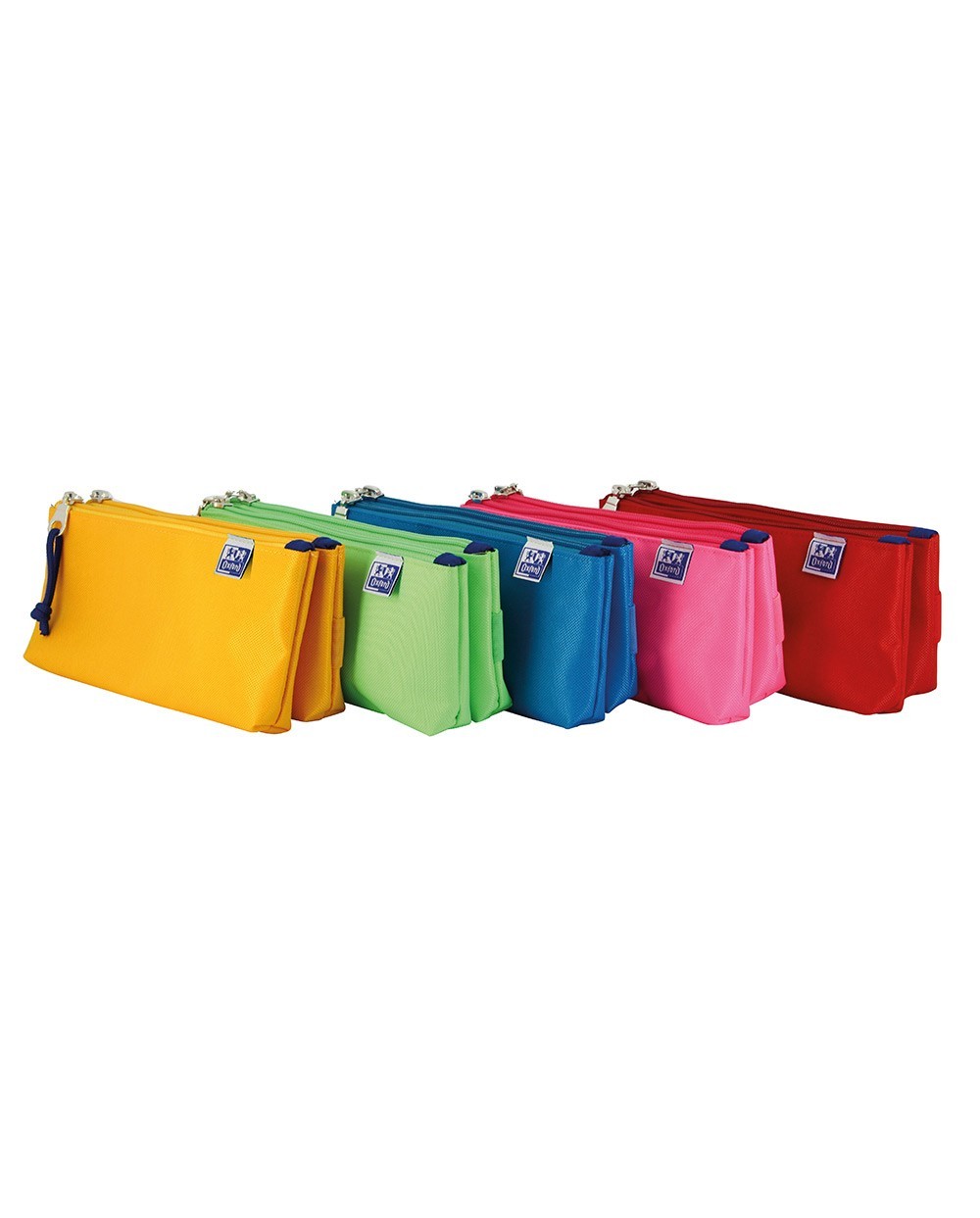 Portatodo escolar oxford portatodo kangoo kids doble colores surtidos 220x50x100 mm