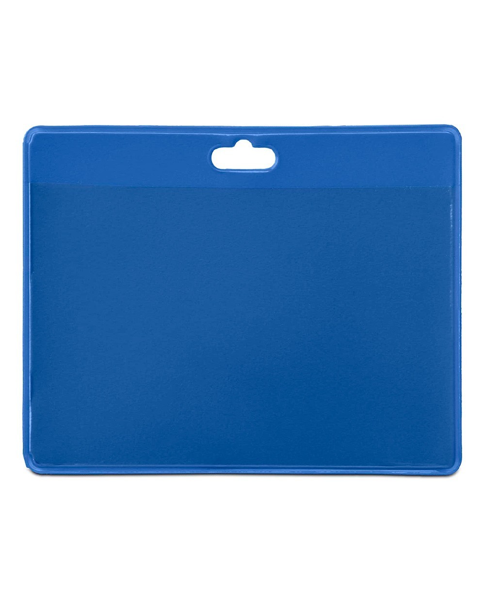 Identificador tarifold pvc horizontal color azul solo tarjeta 103x825 mm pack de 30unidades